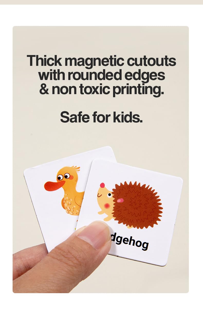 Alphabets and Numbers Magnetic books combo- A set of 2 interactive magnetic books for kids (3 Years+) (My busy books)