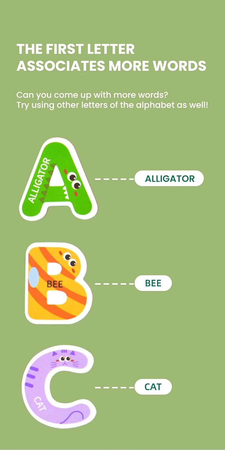 ABC Magnetic book for Kids (18 months+)