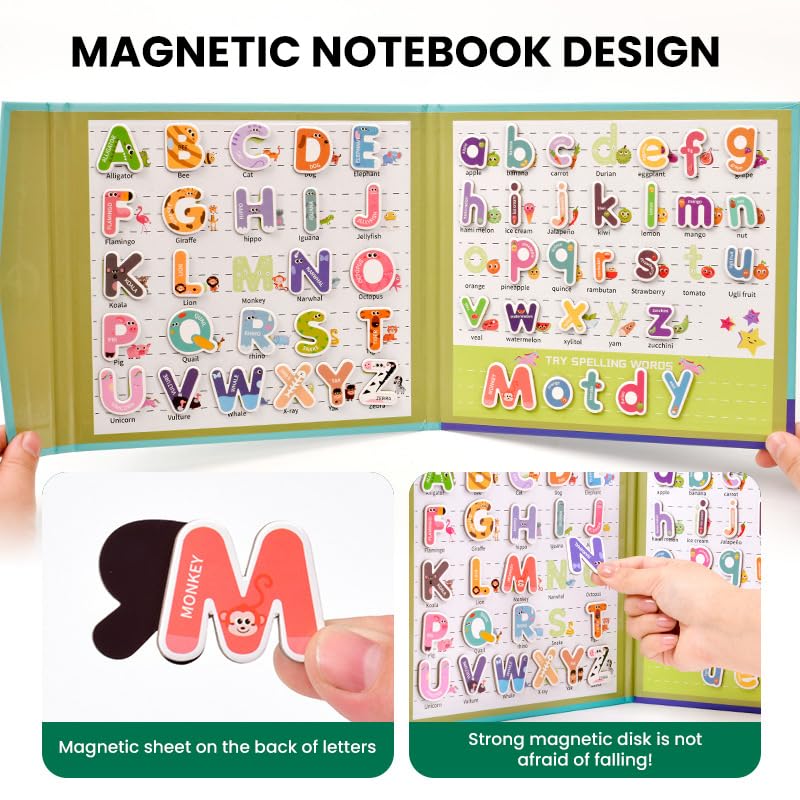 ABC Magnetic book for Kids (18 months+)