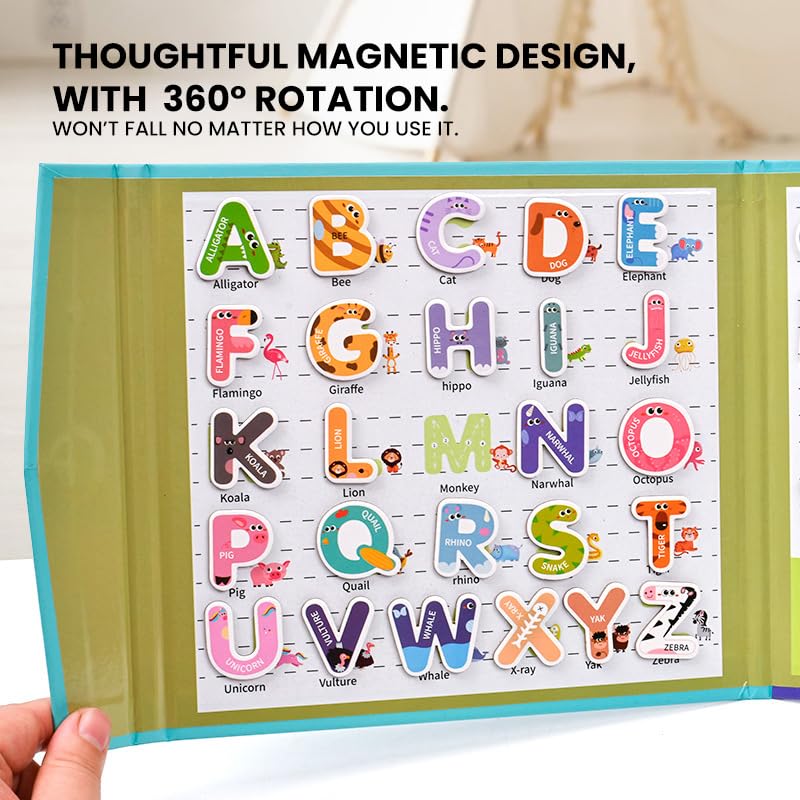 ABC Magnetic book for Kids (18 months+)