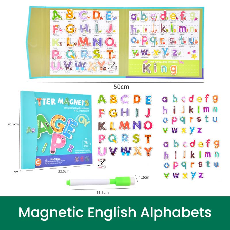ABC Magnetic book for Kids (18 months+)