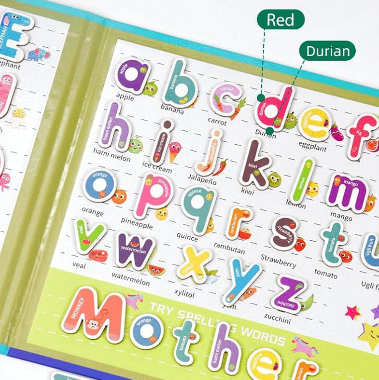 ABC Magnetic book for Kids (18 months+)