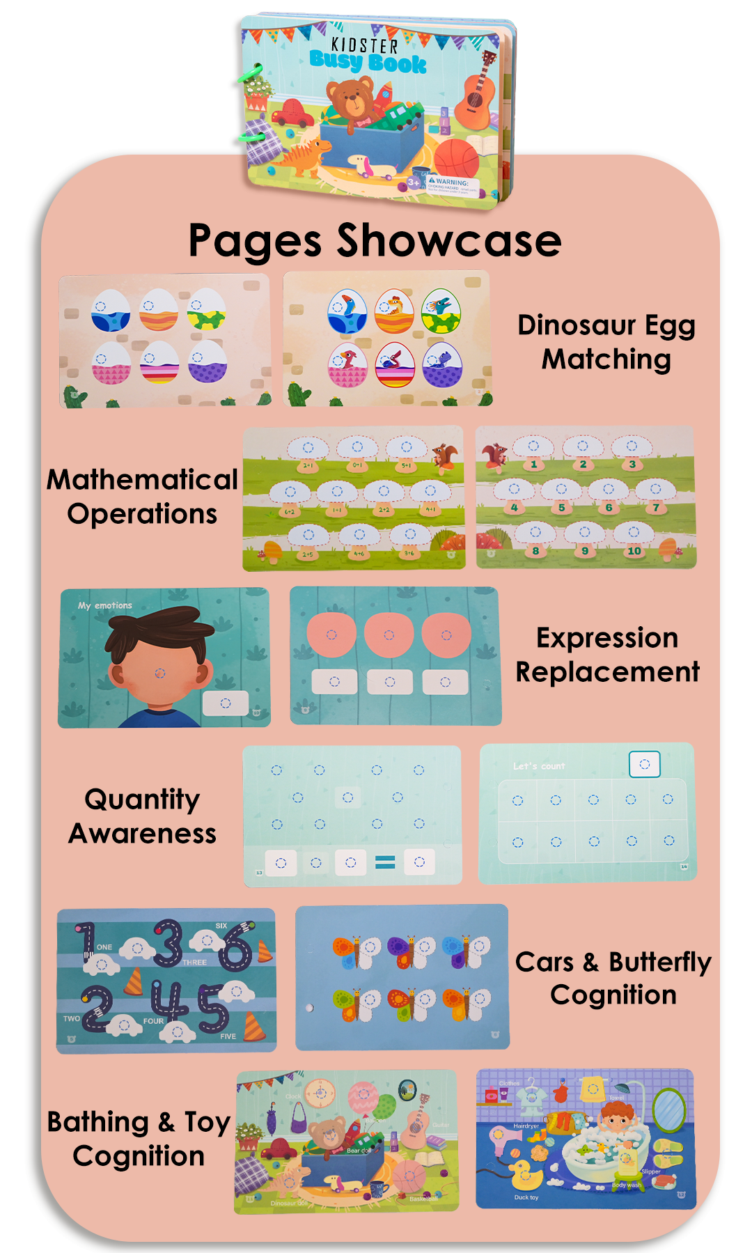MY FIRST BUSY BOOK - PATTERNS