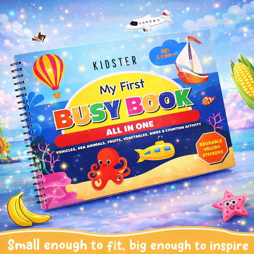 Vehicles, Fruits, Vegetables, Sea-animals, Birds and Counting Activity