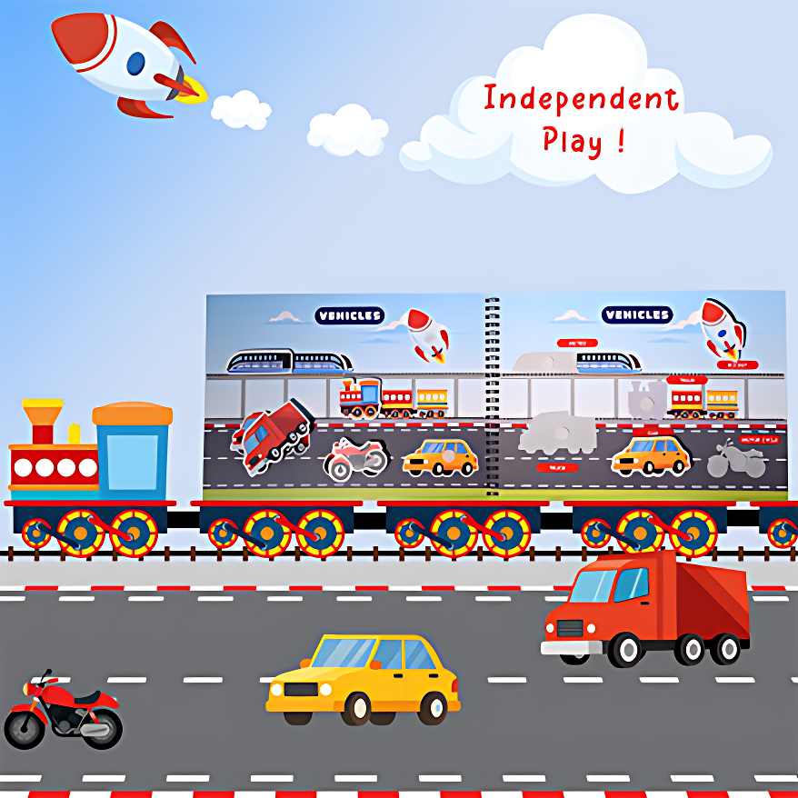 Vehicles, Fruits, Vegetables, Sea-animals, Birds and Counting Activity